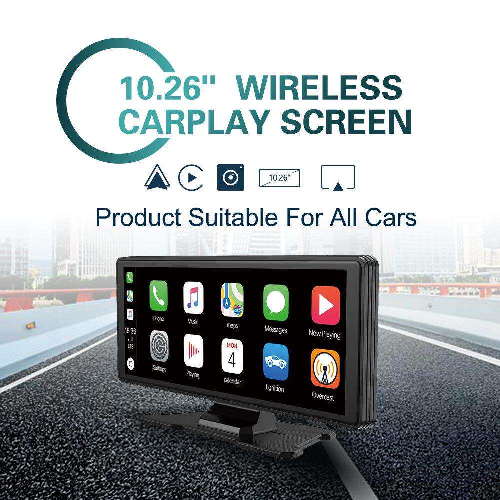车载无线Carplay导航互联10.26寸便携智能高清多媒体车机显示屏