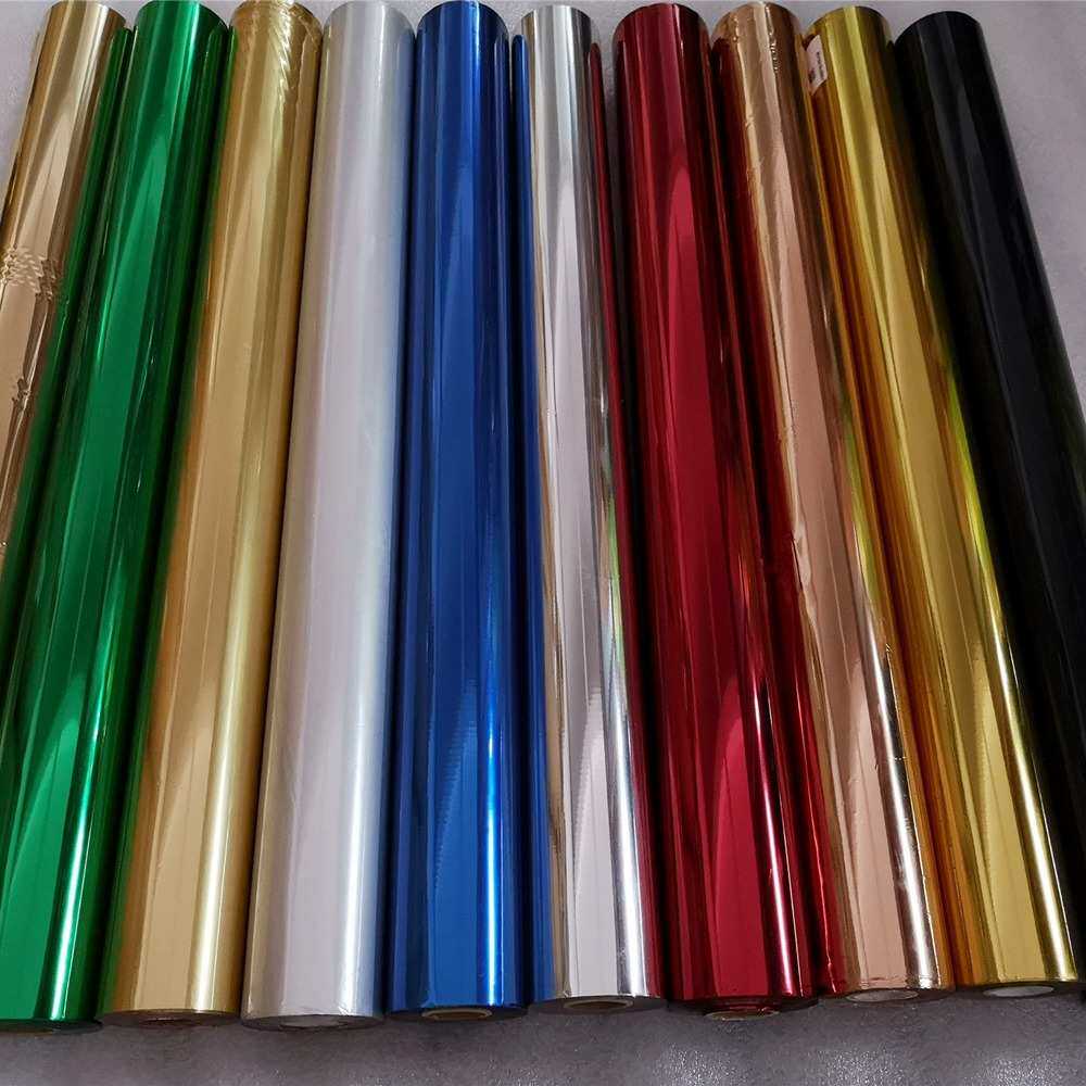 供应727岱棱进口烫皮革类 绒布 PU 皮类 等电化铝 烫金纸