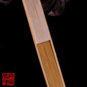 XEI37 9.5寸18方水磨玉竹暗钉折扇男古风竹扇骨文玩扇子