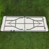 外折叠桌夜XJM Z240市摆椅摊塑料桌子办公脑折叠桌电桌家用餐桌儿