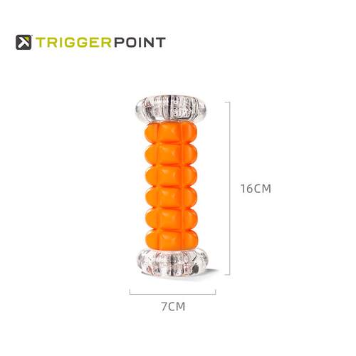 高档triggerpoint脚底按底摩滚轮足按摩筋膜放用松摩跑步健身家按