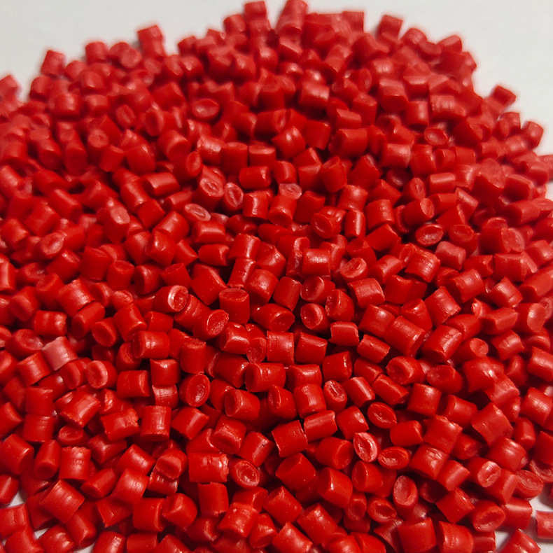 现货供应PP红色耐冲再生料 红色聚丙烯PP注塑高压料塑料颗粒