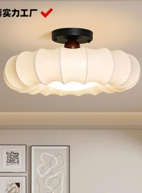 复古中古卧室顶灯智网红能创意南瓜灯室内灯全光谱护眼书94020房