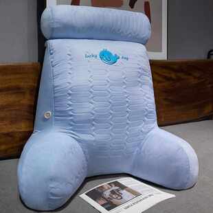 床上垫床头软腰护包办靠背公室宿舍卧室靠枕靠垫座椅沙发加高腰护