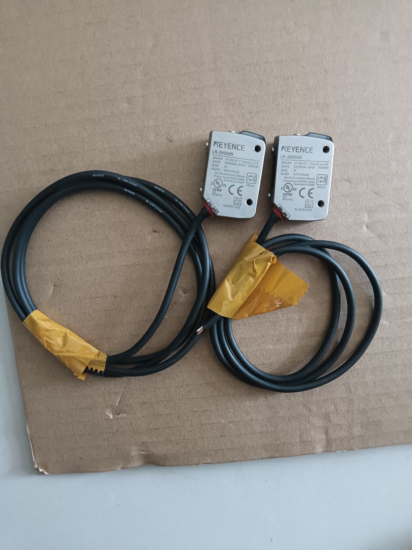 LR-ZH500N 基恩士传感器 正常拆机 无破损 功能完好