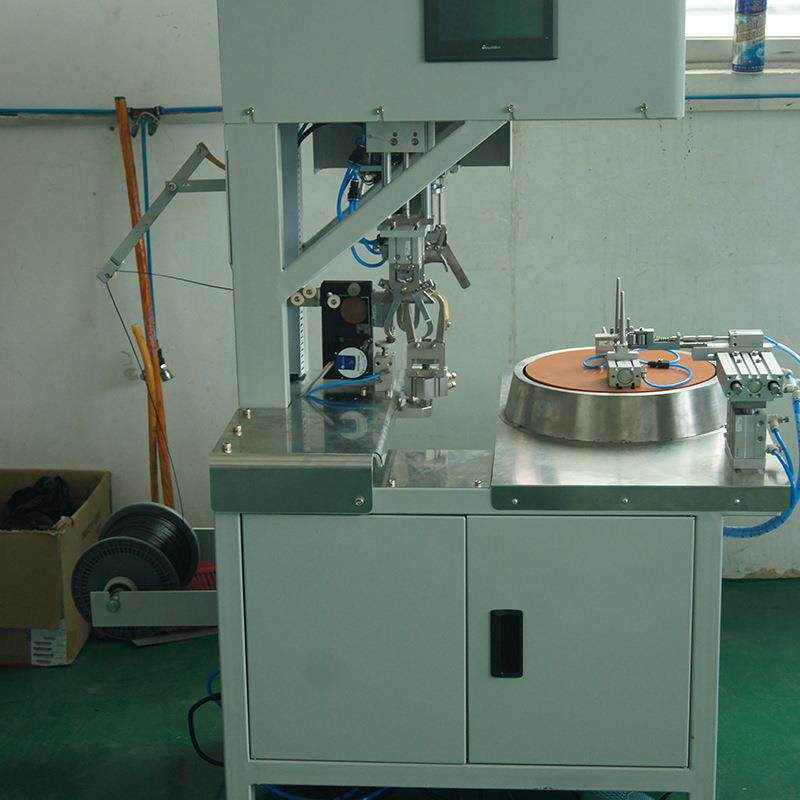 R-82A全Q动普通QR82A2018字自型绕线扎线机 车线绕扎8字型捆载线