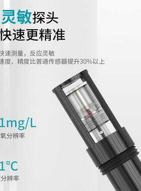 皆仪溶解氧仪DO测定仪水氧产殖鱼AE8403塘溶氧检仪测鱼缸水含检测