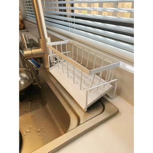 厨房水槽架,台面以上,排水架,洗碗棉,钢球刷,储物架,抹布,