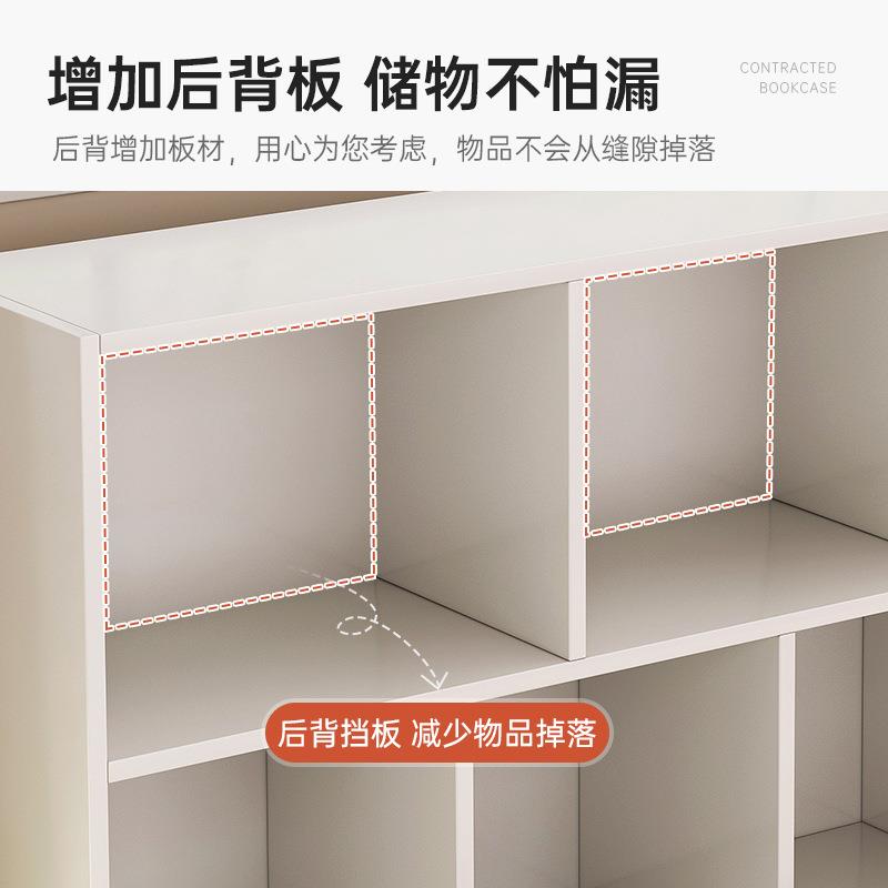 书柜家用书架置物架幼儿园书包柜客厅格子柜储物收纳柜靠墙置物柜