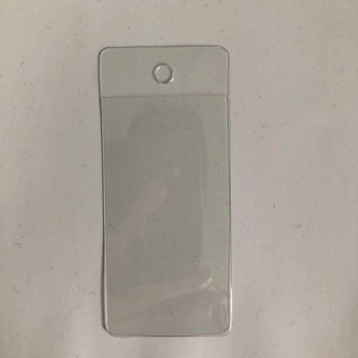 透明现货PVC领标吊牌袋平口钮扣备用磨砂胶袋商标唛头标 签袋卡套