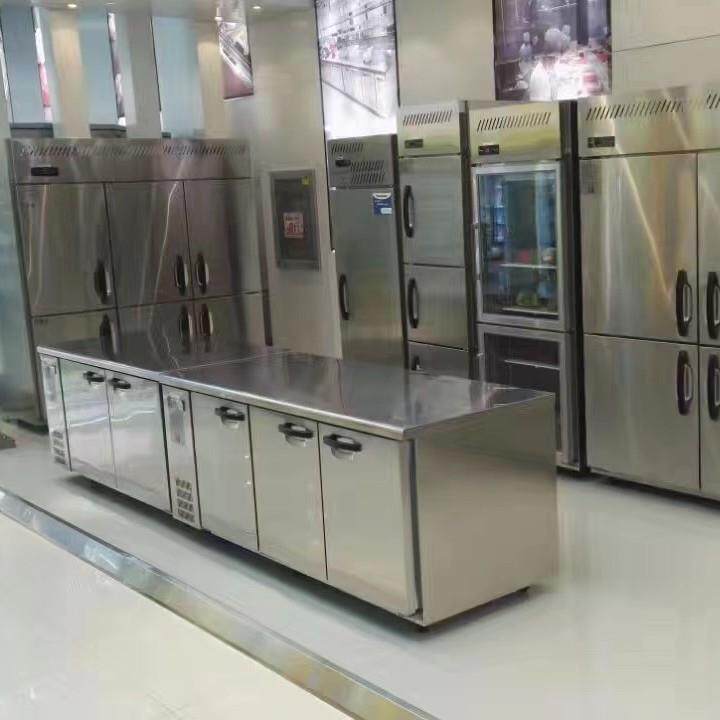 松洋cp系列经典风冷不锈钢厨房柜冷藏冷冻柜低温储存蔬菜水果肉类