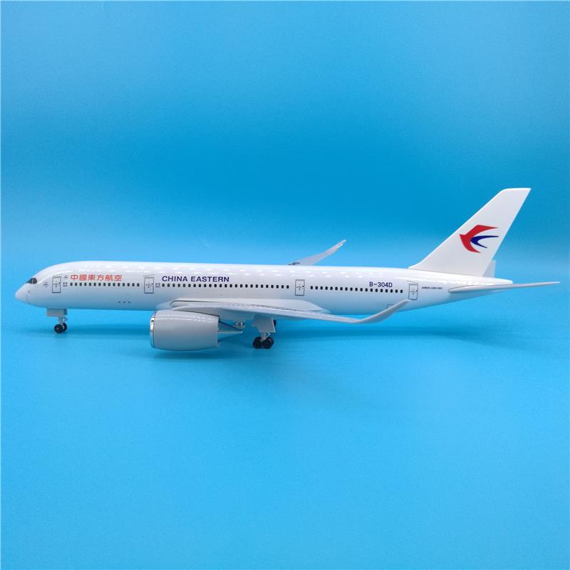 正品商飞c919金客机仿飞机模型声控亮真灯带轮子可品转动成玩具礼图片