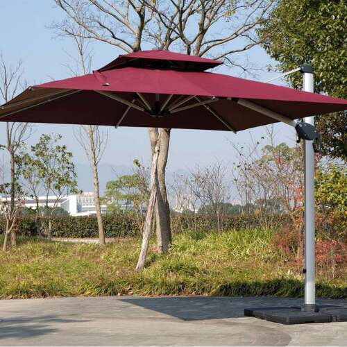 户外遮阳伞抗风酒店度假村景区岗亭伞商场小区庭院别墅遮雨罗马伞