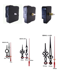 hr1688跳秒机芯卧室装饰北欧台钟时钟配件，石英钟表芯多款指针