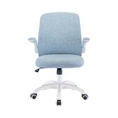 品办公新椅106子电脑麻布儿童椅椅休闲女生卧室学椅生凳降子升酒