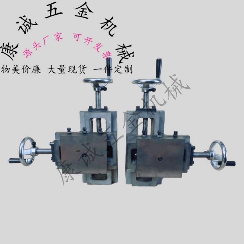 铸铁立式十字燕尾槽滑台有杆丝杆拖板YX轴平移滑台模组导轨工作台