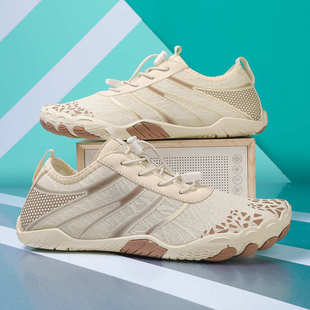 2025户外女沙滩鞋 速干漂流鞋 冲浪舒适男溯溪五指涉水鞋 健身跳操鞋