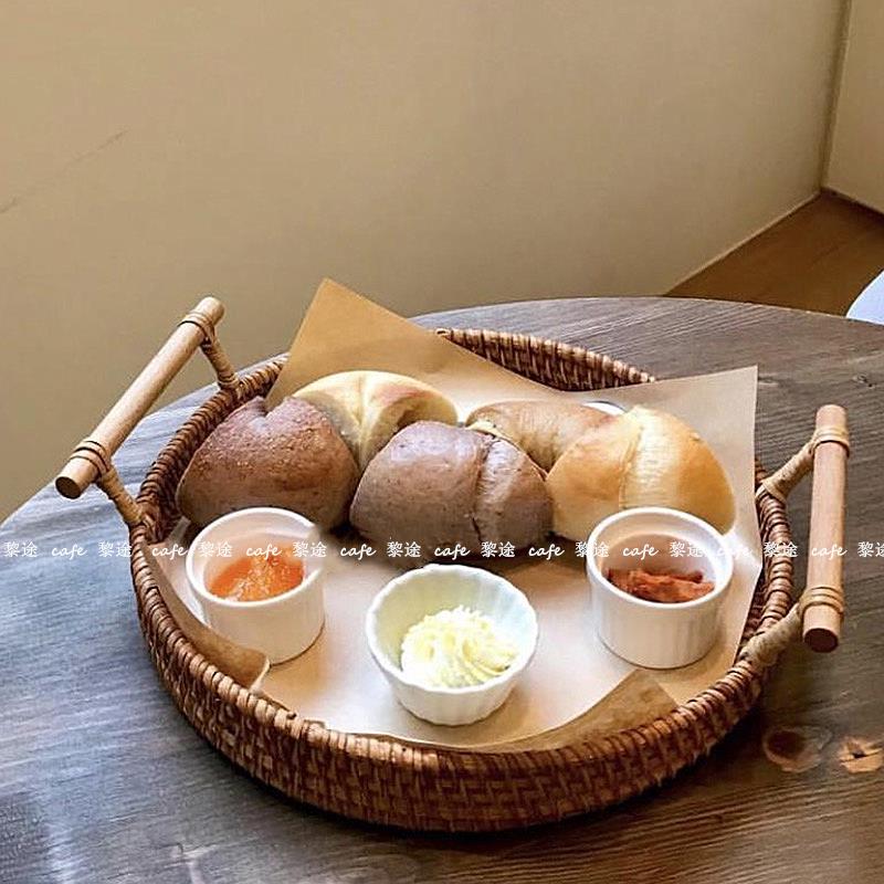 ins风正方形环保吸油纸 咖啡厅家用烘焙牛皮防油纸蛋糕汉堡面包纸