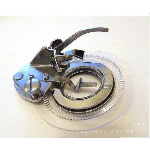 JANOME/真善美家用多功能缝纫机圆盘绣花压脚圆盘压脚，绣花压脚