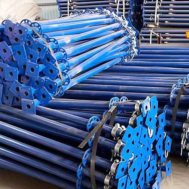 山东建筑钢支撑工地木方斜支撑支架可调节脚手架可定制独立式加厚