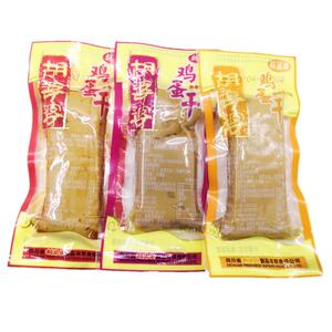 胡婆婆鸡蛋干500g*2份五香鸡汁味不辣儿童零食四川特产嫩鸡蛋豆干