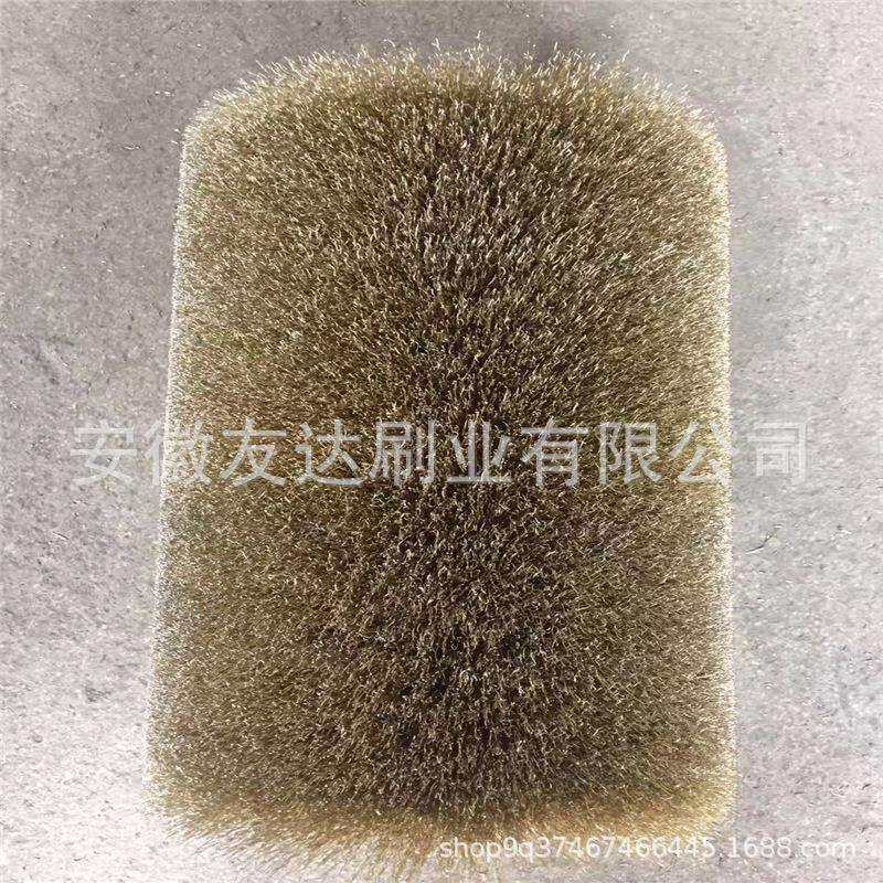 镀铜丝刷辊钢材抛光刷辊抛光刷辊不锈钢丝压片刷拉丝辊清洁