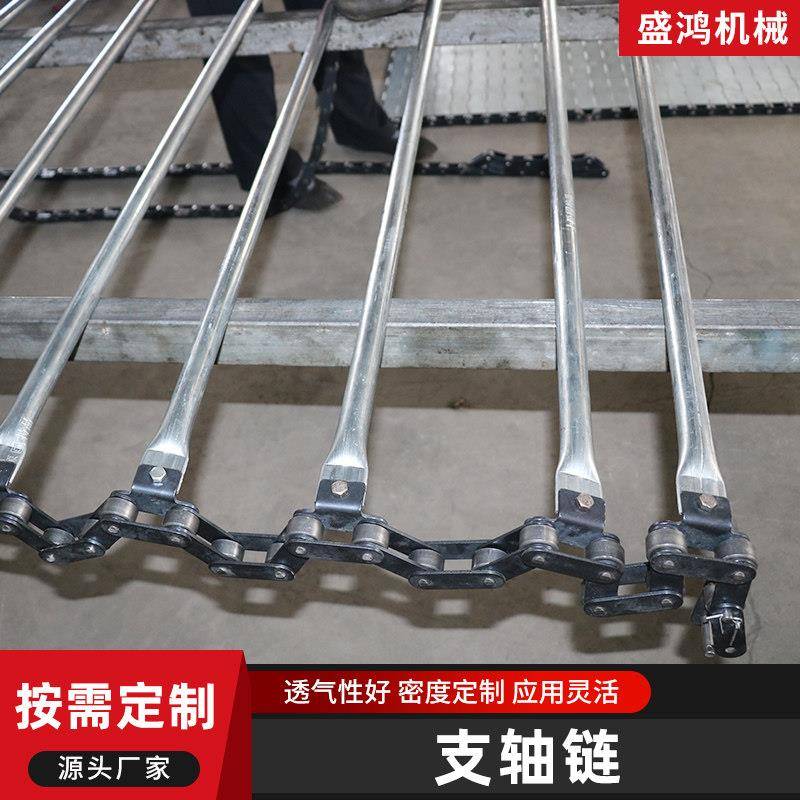 串杆链条支轴链 非标定制节距50.8工业链杆式不锈钢支杆链传动带