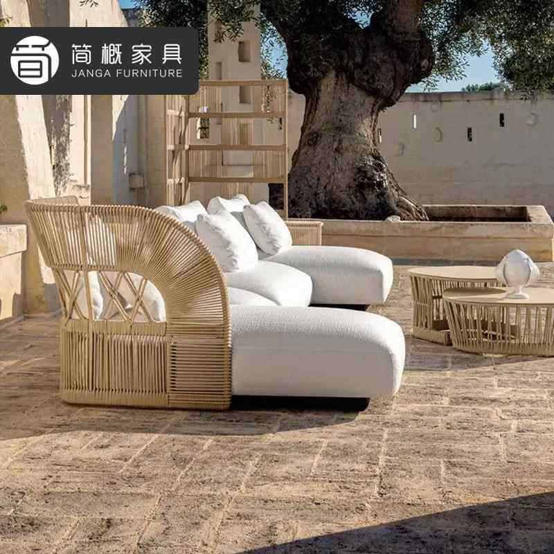 户外别墅庭院发创意花园几靠背沙发椅露天绳编茶沙防水79高防晒沙,住宅家具,户外沙发,淘宝优惠券,粉丝福利购,淘宝优惠卷