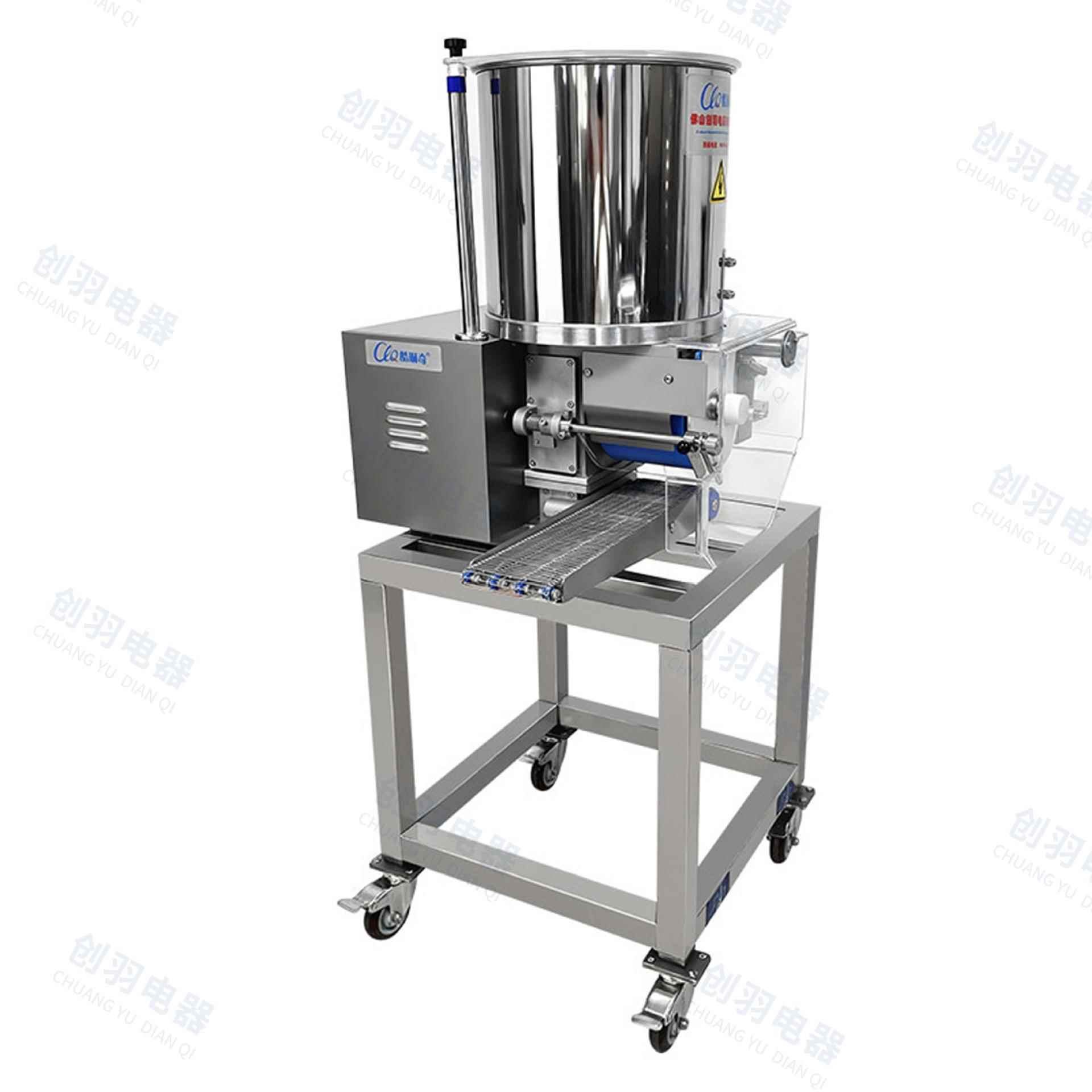 优选多功能梅菜素饼成型机手工单双土豆饼鱼糜塑型定型压铸肉饼机