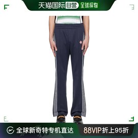 香港直邮潮奢 Casablanca 男士 海军蓝条纹运动裤 MS24JTR177