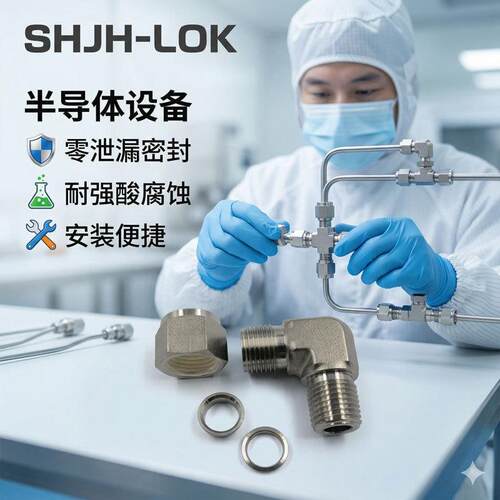 互世伟洛克Swagelok通16不锈钢SS-801-2267套-2卡外螺NPT弯头