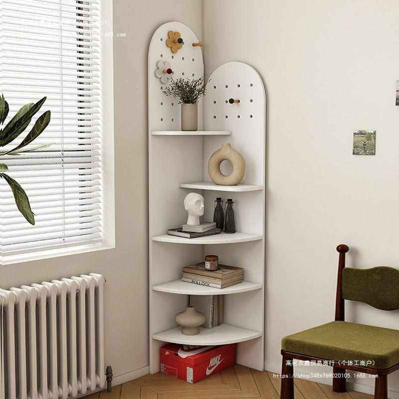 简约三角柜客厅靠墙转角柜墙角柜小户型家用角落柜实木转角置物架,住宅家具,角柜,淘宝优惠券,粉丝福利购,淘宝优惠卷