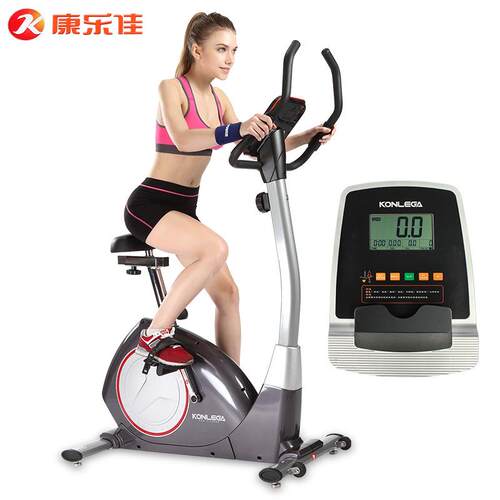 康乐佳健身车家用动感单车健身自行车腿部训练器材脚踏车K8718