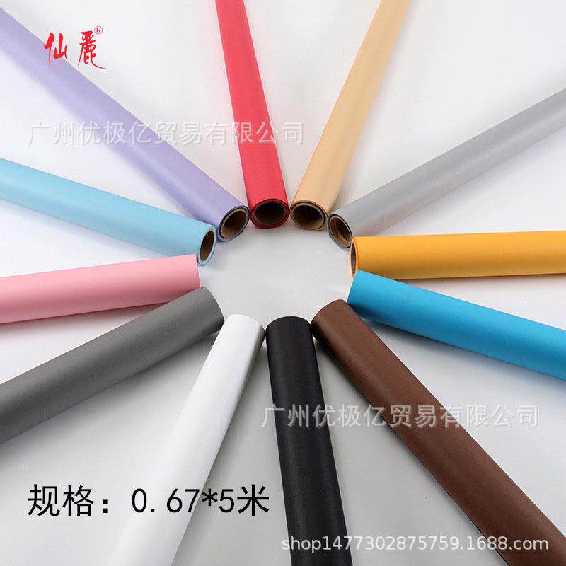 仙丽0.67*5m童装摄影纸拍照静物背景布摄影棚背景纯色背景纸
