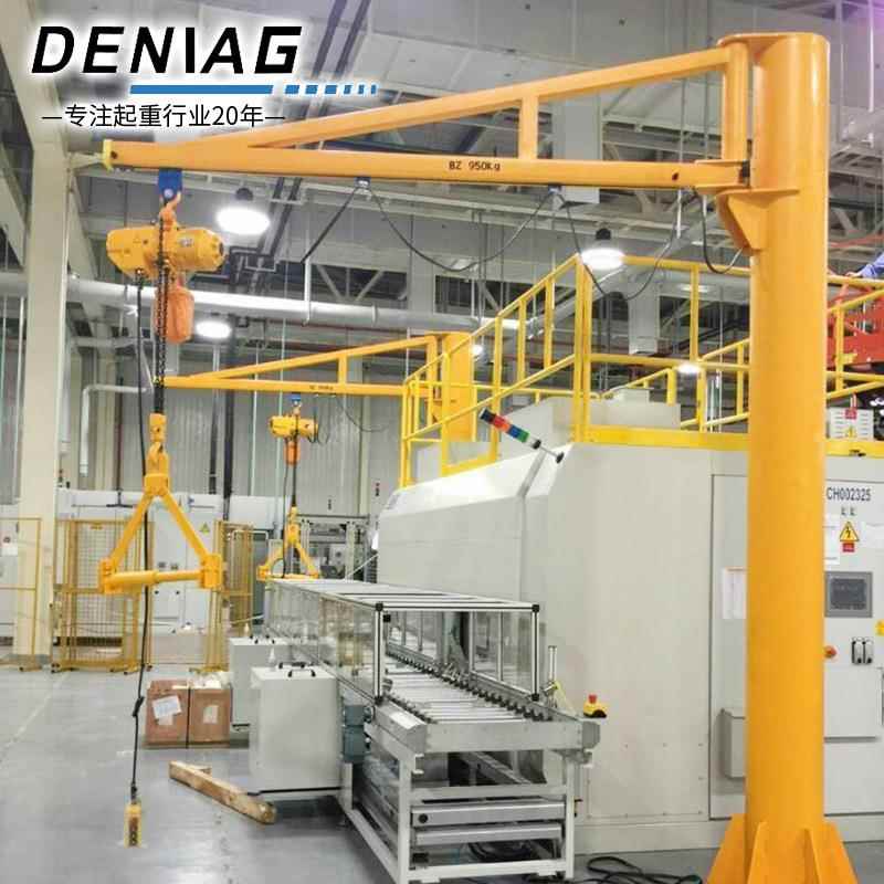 小型悬臂起重机定柱式墙壁式悬臂吊电动手动悬臂吊起重机吊机