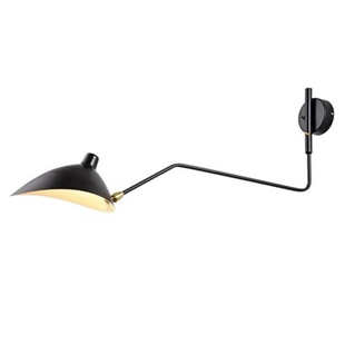 北欧张牙舞爪鸭嘴Serge Mouille卧室客厅床头灯长臂摇臂伸缩壁灯