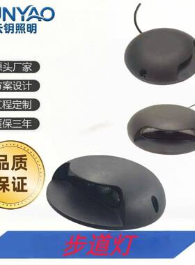 户外LED地脚灯公园景区步道灯栈道灯暖光防水IP65龟背灯