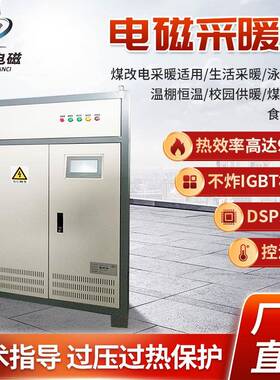 厂家供应50kw电磁采暖炉水电分离电加热锅炉智能供暖热水取暖设备
