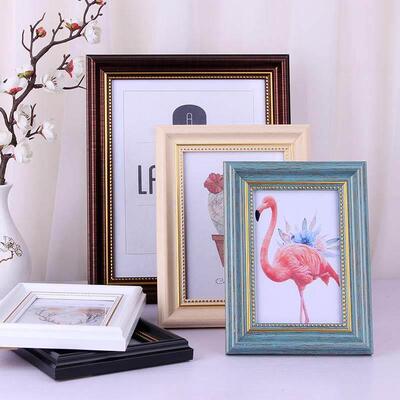Photo Frame Picture Poster Frames Wood Wall Decor Hanging