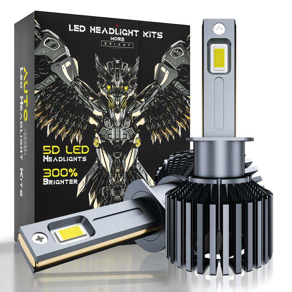 DXZLED车灯跨境亚马逊热卖新款通用灯泡D3汽车LED大灯前照灯套件