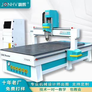 cnc数控雕刻机大小型石材金属雕铣机1325木工广告铝板电脑雕花机