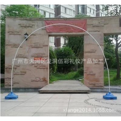 球拱门底座支架碳纤维气杆圆方形支注水HXC底座形婚庆乳胶气球拱
