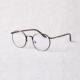 高档属匠百搭覆古文艺超轻金圆框大脸男女防辐射近视小全框眼镜司