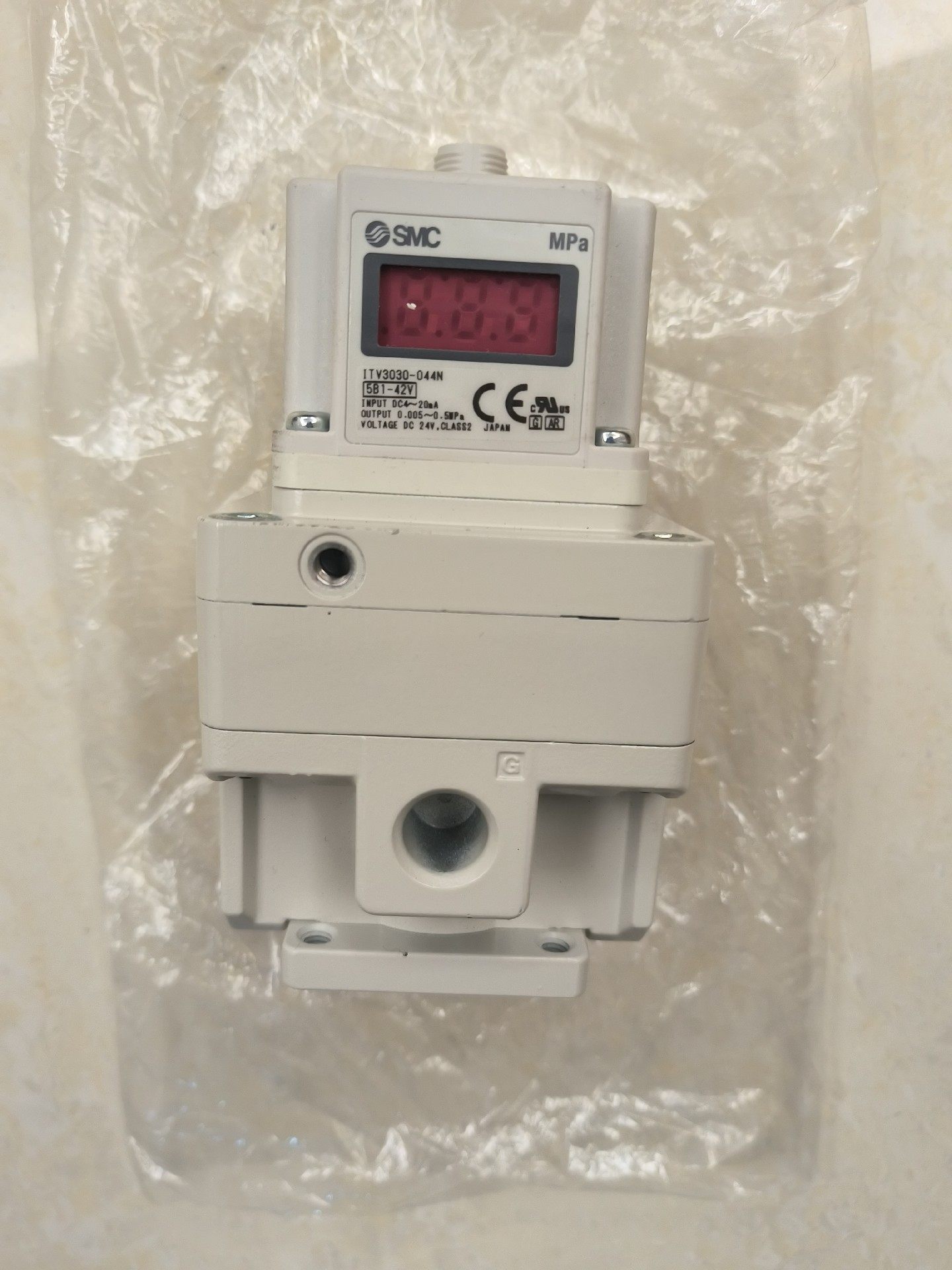 SMC比例阀ITV3030-044N，全新原装正品未使用，实