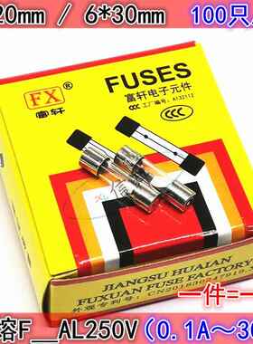 F6A F6.3A F7A F8A F10A F12A F15A F20A F25A F30AL250V保险丝管