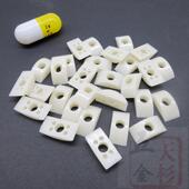 月牙 300个高档加厚四合一连接件 半月牙 楼梯 半圆垫片 包邮