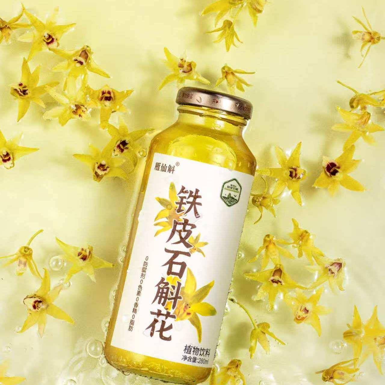 雁仙斛铁皮石斛花乐清老字号正宗雁荡山铁皮石斛花植物饮料