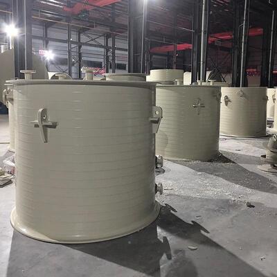 江西明辉PPH储罐 耐腐蚀盐酸水桶 大型立式储液罐 一体成型罐