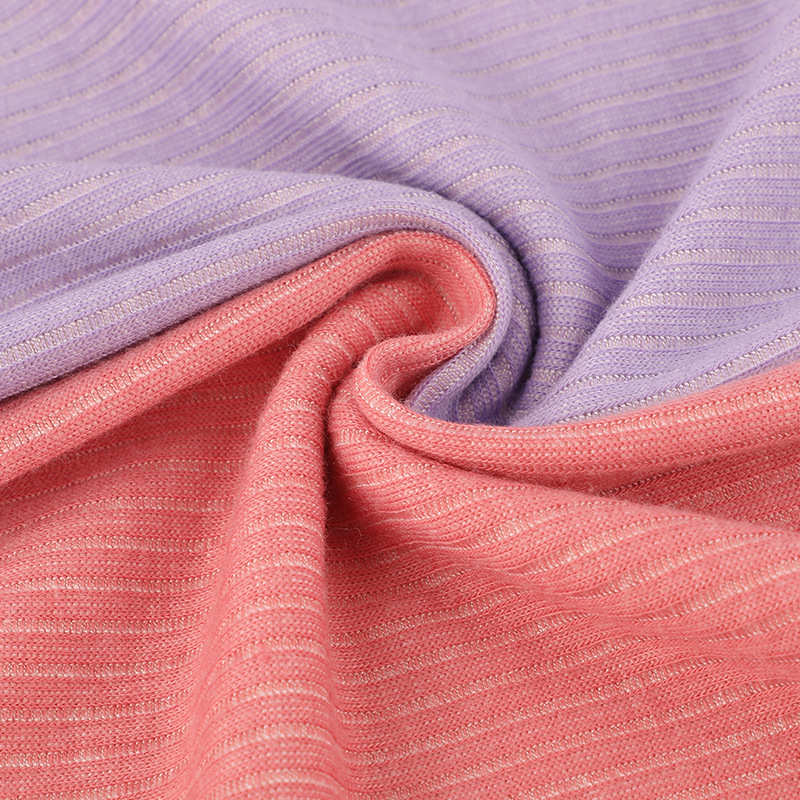 柔软亲肤250G锻彩花纱坑条面料 锻彩男装女装面料