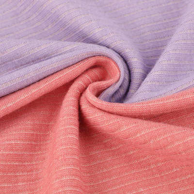 亲坑女装纱面料锻彩男装面料条锻柔软 肤彩花250g